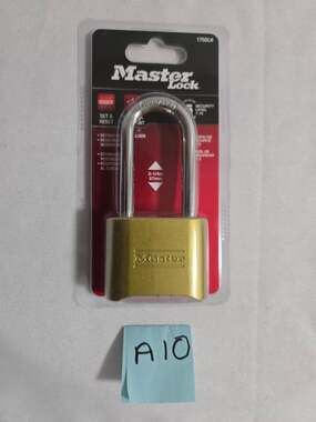 Master Lock 1750LH Set & Reset, 2 1/4" Weather Resistant NIP